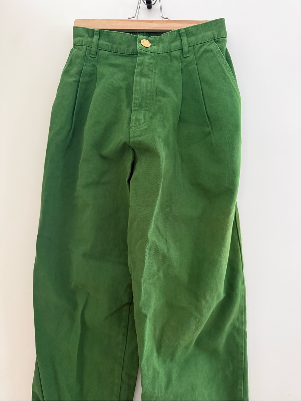Big Bud Press Trousers Green XXS - Picture 2 of 5